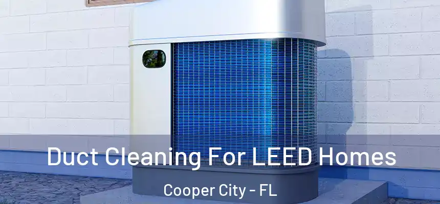  Duct Cleaning For LEED Homes Cooper City - FL